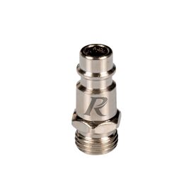 Insert rapide air, forme D, fileté 1/4" M x 2 pièces