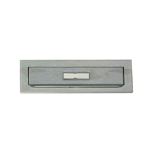 Entrée de courrier inox 190 x 67 x 8 mm