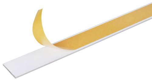 Barre plate GAH,sk,ALU,blanc,20x2/1m - 433598