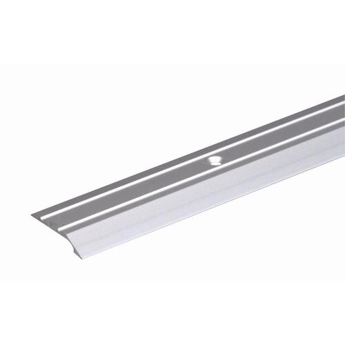 Profilé de protection pour nez de marche GAH/1M aluminium anodisé argent 30X6,5X2mm - 484071