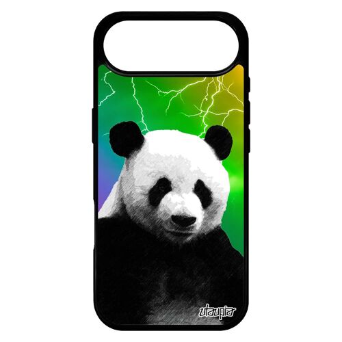 Coque Pour Iphone 17 Air Silicone Panda Vert Telephone Animaux Personnalis¿ Arc En Ciel Eclair Design Ecolo Ecologie 512 Go Geant