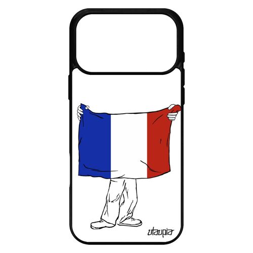 Coque pour iPhone 17 pro max silicone drapeau france fran¿ais coupe d'europe basket coupe du monde antichoc metal