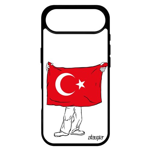 Coque Pour Iphone 17 Air Silicone Drapeau Turquie Turc Football Basket Coupe Du Monde Case Design Foot Jo Euro