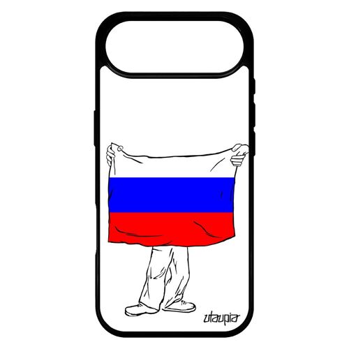 Coque Pour Iphone 17 Air Silicone Drapeau Russie Russe Foot Telephone Jo Coupe D'europe Euro Antichoc Basket