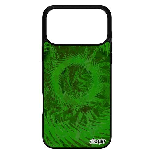 Coque mandala antichoc pour iPhone 17 pro max silicone cercle TPU design effet pas cher vegetal smartphone decoratif motif de