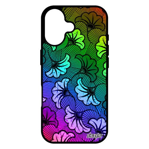 Coque Pour Iphone 17 En Silicone Wax Vert Afrique Motif Imprim¿ Pas Cher Color¿ Smartphone Africain Souple Tissu Portable Ethnique