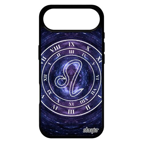 Coque Pour Iphone 17 Air Silicone Signe Astrologique Lion Univers Avenir 512 Go Pas Cher Housse Horloge Bleu Horoscope Ciel Etoiles