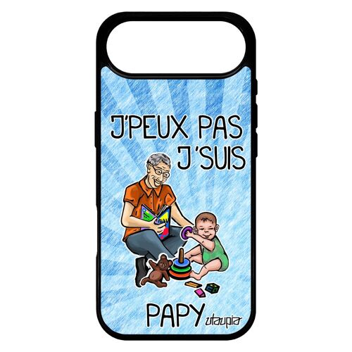 Coque Pour Iphone 17 Air En Silicone J'peux Pas J'suis Papy Cadeau De Noel Texte Humoristique Jpeux Drole Enfant Rigide Unique