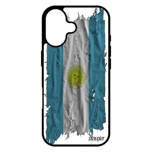 Coque Silicone Pour Iphone 17 Drapeau Argentine Argentin Coupe Du Monde Rugby Basket Design Smartphone Jo Foot
