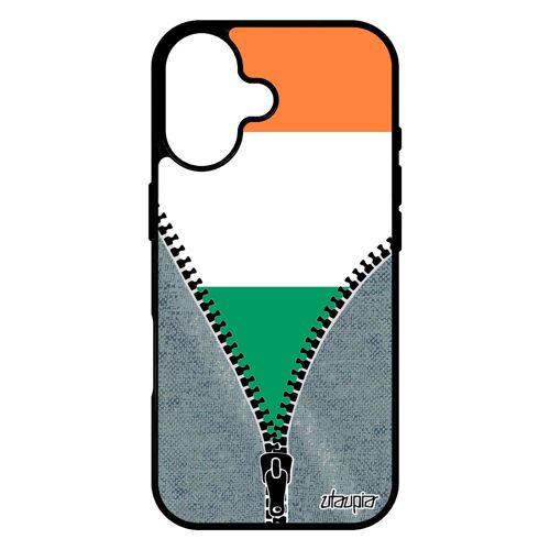 Coque Silicone Pour Iphone 17 Drapeau Irlande Irlandais Telephone Basket Portable Foot Coupe D'europe Euro Jo Jeans Made In France