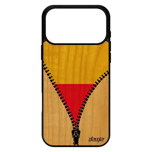 Coque bois drapeau guinee guineen antichoc pour iPhone 17 pro max silicone football foot etui pas cher caoutchouc basket jo rigide