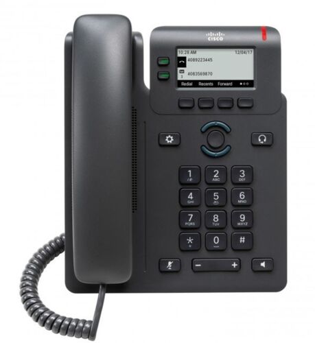 Cisco 6821 téléphone fixe Noir 2 lignes