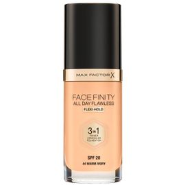 Max Factor Facefinity All Day Flawless 3 In 1, 44 Warm Ivory, 30ml 