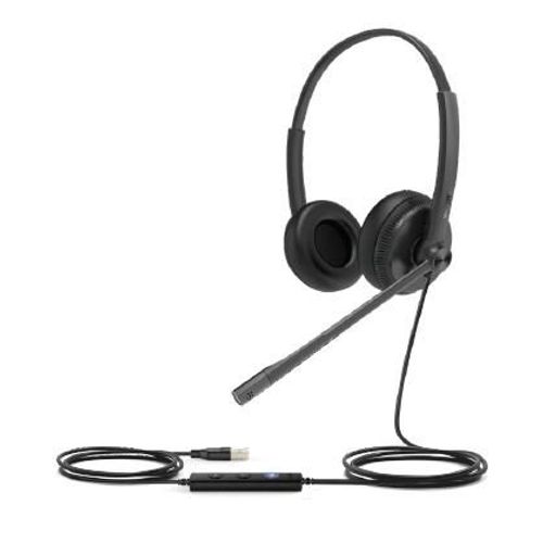Yealink UH34 Lite Casque Avec fil Arceau Bureau/Centre d'appels Noir