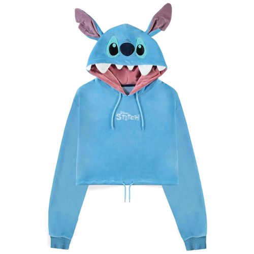 Difuzed Disney Lilo & Stitch - Stitch Novelty Cropped Hoodie Sweat À Capuche