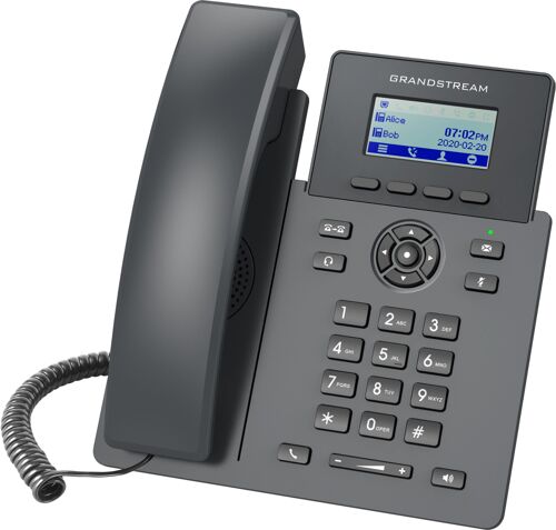 Grandstream Networks GRP2601 téléphone fixe Noir 1 lignes LCD