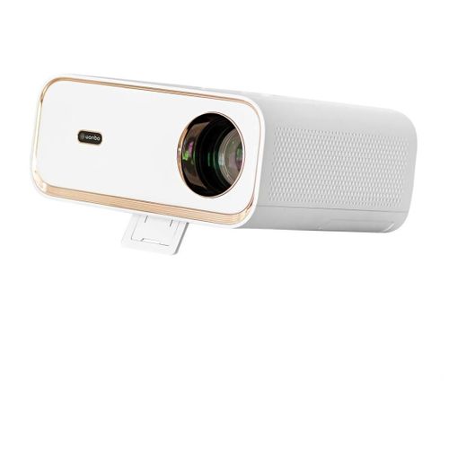 WANBO X5 projecteur de film 1100 ANSI lumens 1920 x 1080 pixels Or, Blanc