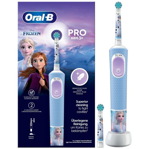 Oral-B Pro Kids Enfant Brosse À Dents Rotative Oscillante Bleu Clair