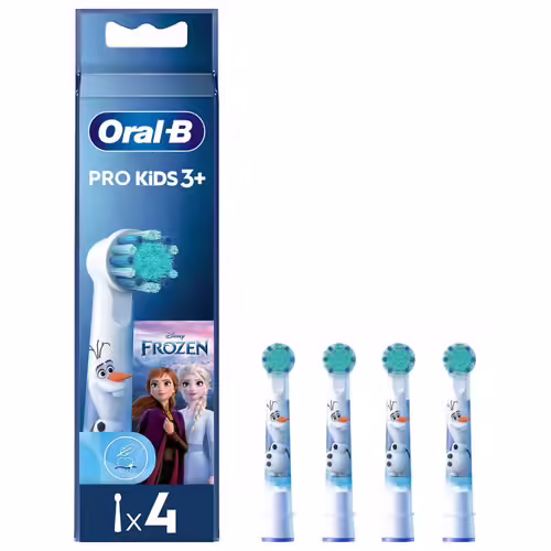 Pack 4 Brossettes brosse à dents Oral-B Kids Reine Des Neiges