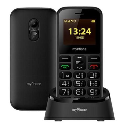 myPhone Halo A+ 1.77" 81 g Noir Téléphone pour seniors