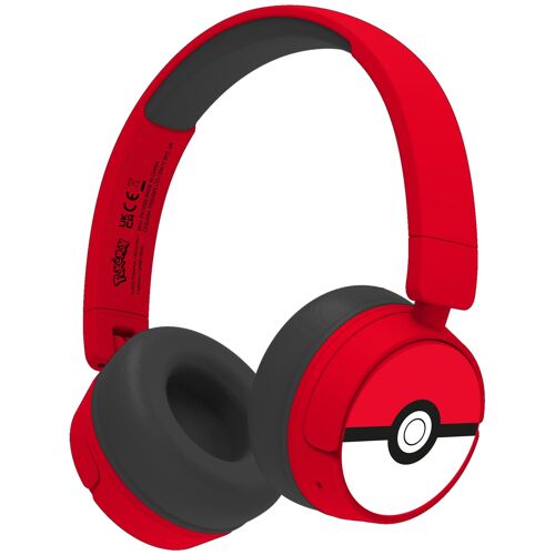 OTL Technologies Pokémon PK1000 casque Avec fil &sans fil Arceau Gaming USB Type-C Bluetooth Rouge, Blanc