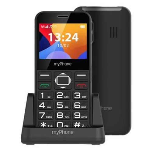 myPhone Halo 3 2.31" 86 g Noir Téléphone pour seniors