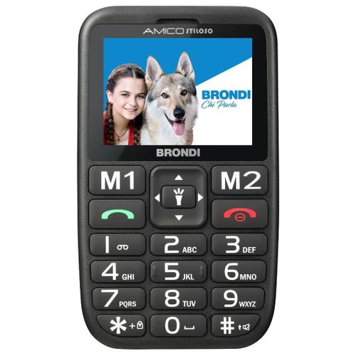 Brondi 10279060 téléphone portable 2.4" Noir