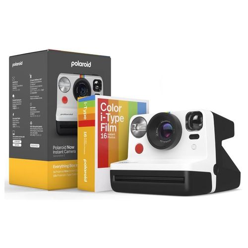 Polaroid 6247 appareil photo instantanée Noir, Blanc