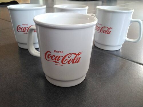 4 Mug Coca Cola