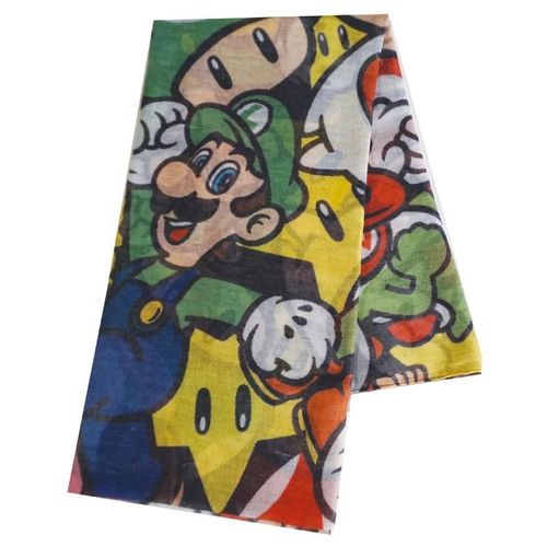 Difuzed Nintendo - Super Mario Characters Fashion Cravate Multicolore