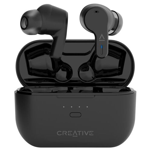 Creative Labs Zen Air Pro Casque True Wireless Stereo (TWS) Ecouteurs Appels/Musique/Sport/Au quotidien USB Type-C Bluetooth Noir