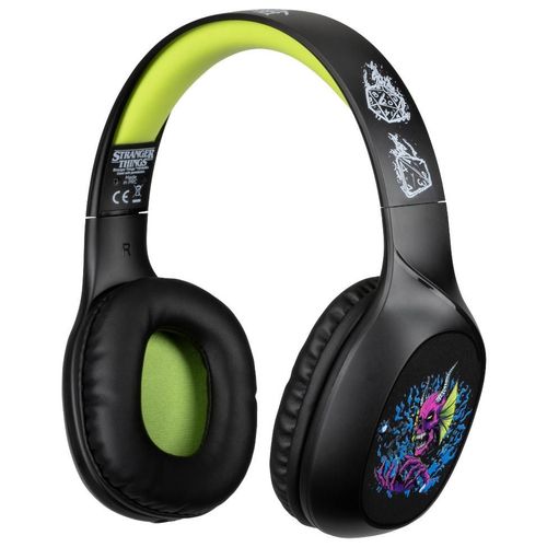 Konix Stranger Things Casque Avec fil &sans fil Arceau Appels/Musique/Sport/Au quotidien USB Type-C Bluetooth Multicolore