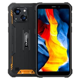 Oukitel WP32 5.93" Double SIM hybride Android 13 4G USB Type-C 4 Go 128 Go 6300 mAh Noir et Orange