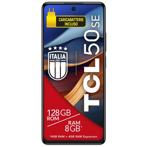 TCL 50 SE 6.78" Double SIM Android 14 4G USB Type-C 4 Go 128 Go 5010 mAh Gris