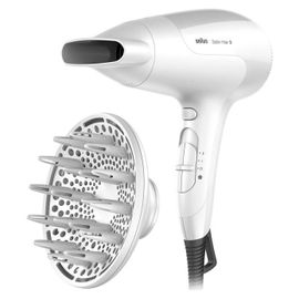 Braun Satin Hair 3 Hd 385 Sèche-Cheveux 2000 W Blanc