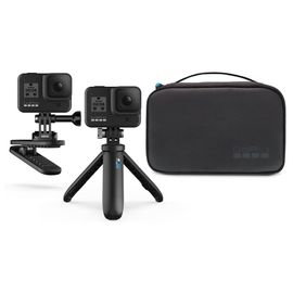 GoPro Travel Kit 2.0 - Kit d'accessoires de voyage pour GoPro - Perche Shorty, Clip magnétique et étui