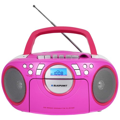 Blaupunkt BB16PK Lecteur de CD Lecteur CD portable Rose