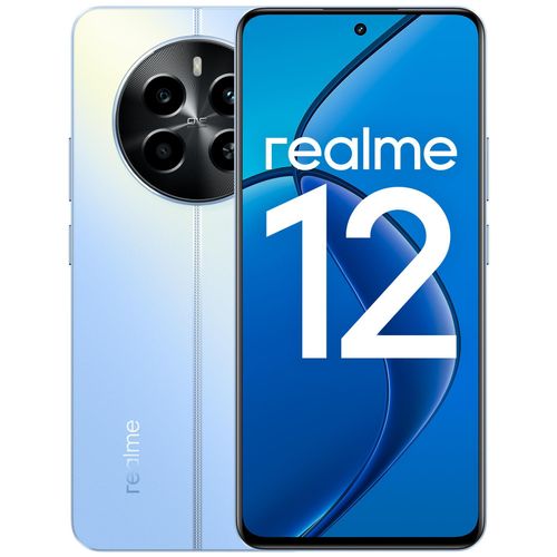 realme 12 4G 6.67" Double SIM hybride Android 14 USB Type-C 8 Go 512 Go 5000 mAh Bleu
