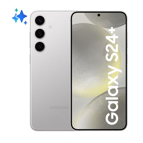 Samsung Galaxy S24+ 6.7" Double SIM 5G USB Type-C 12 Go 256 Go 4900 mAh Gris, Couleur marbre
