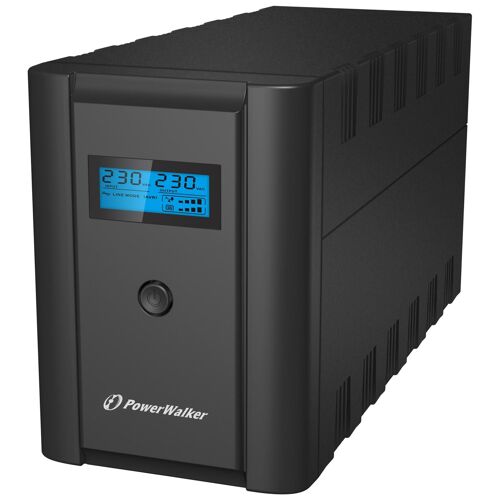 PowerWalker VI 1200 LCD/IEC alimentation d'énergie non interruptible Interactivité de ligne 1,2 kVA 600 W 6 sortie(s) CA