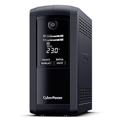 CyberPower VP1000ELCD alimentation d'énergie non interruptible Interactivité de ligne 1 kVA 550 W 4 sortie(s) CA