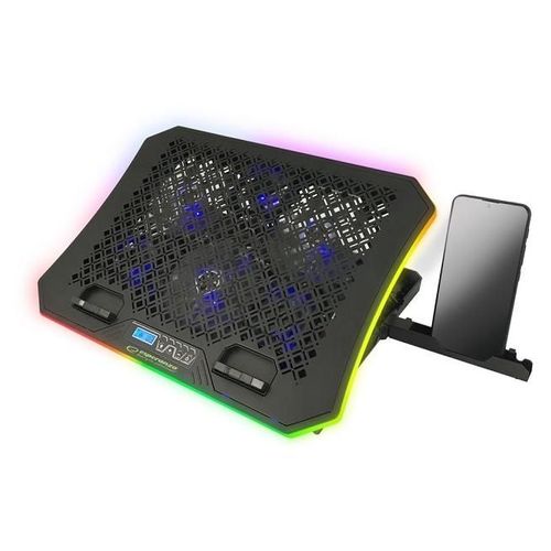 Esperanza GALERNE système de refroidissement pour ordinateurs portables 19" 2100 tr/min Noir