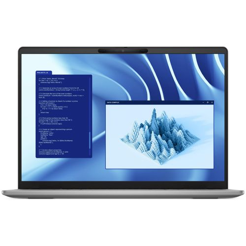 DELL Latitude 7455 Copilot+ PC Qualcomm Snapdragon X1P-64-100 Ordinateur portable 14" Écran tactile Quad HD+ 16 Go LPDDR5x-SDRAM 512 Go SSD Wi-Fi 7 (802.11be) Windows 11 Pro Allemand Gris