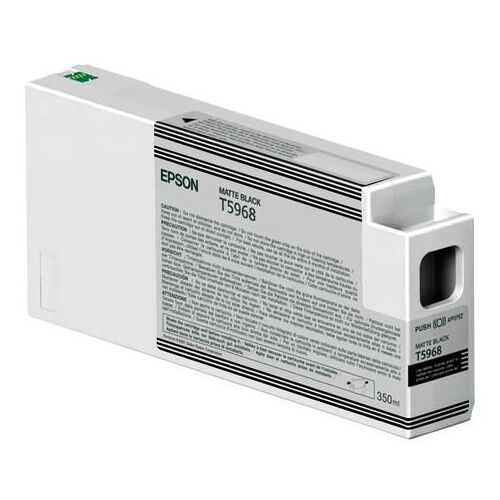 Epson T5968 - 350 ml - noir mat - original - cartouche d'encre - pour Stylus Pro 7700, Pro 7900, Pro 9890, Pro 9900