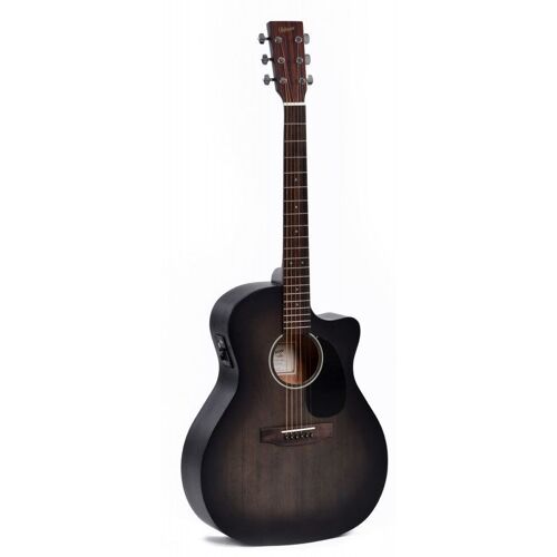 Ditson By Sigma Gc-10e-Tbk - Guitare Électro-Acoustique Grand Om Série 10 - Noir Satiné