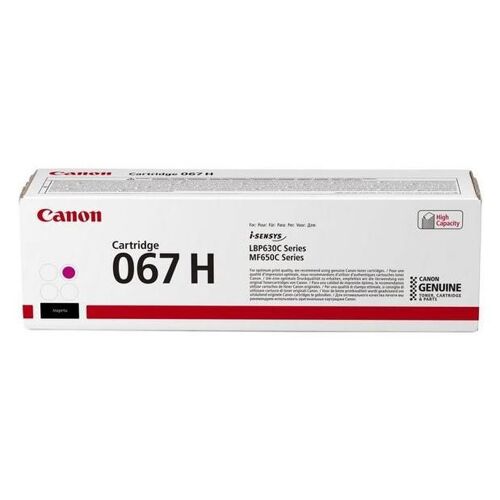 Canon 067 H - Haute capacité - magenta - original - cartouche de toner - pour i-SENSYS MF651Cw