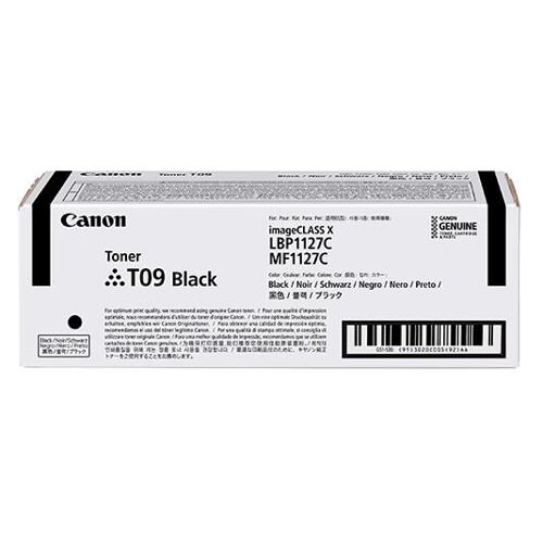 Canon T09 - Noir - original - cartouche de toner - pour i-SENSYS X C1127i, X C1127iF, X C1127P