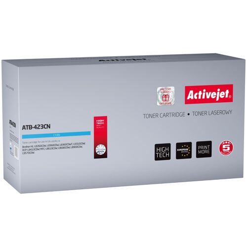 Activejet Cartouche de toner ATB-423CN (remplacement Brother TN-423C ; Supreme ; 4000 pages ; bleu)