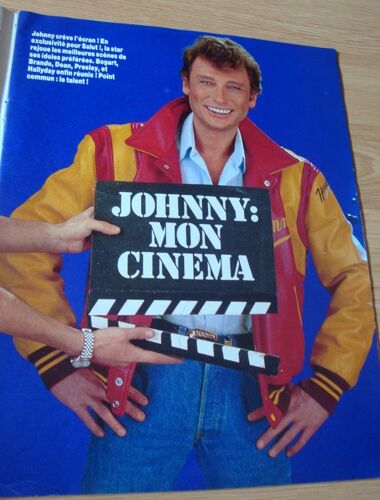Lot De Clippings/Articles De Presse Sur Johnny Hallyday