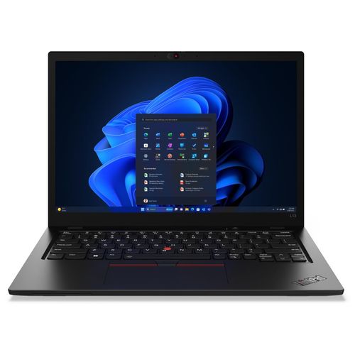 Lenovo ThinkPad L13 Gen 5 (Intel) Intel Core Ultra 5 125U Ordinateur portable 33,8 cm (13.3") WSXGA 16 Go LPDDR5-SDRAM 512 Go SSD Wi-Fi 6E (802.11ax) Windows 11 Pro Allemand Noir
